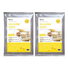 WITHGO 香蕉拿鐵粉, 1kg, 1包, 2包