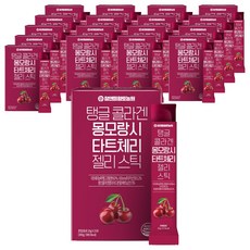 참앤들황토농원 탱글 콜라겐 몽모랑시 타트체리 젤리스틱, 300g, 18개