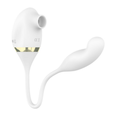 MyToys MySecret Finger 吸吮震動扣動按摩器 190 x 33mm 300g, 1個, 白色