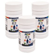 善存男性綜合維他命 含鋅, 65顆, 3罐