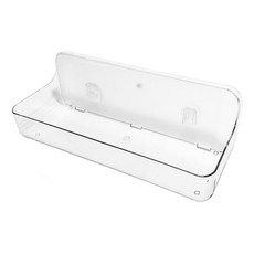 UdiLife 優的生活大師 可瀝水長型置物架 可壁掛 輕鬆安裝, 透明色, 1組