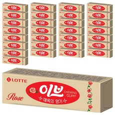 롯데웰푸드 이브로즈 껌, 26g, 32개