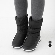 afinar 女款防潑水內刷毛保暖襯墊中筒靴