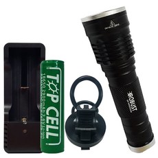 ROBUST 手電筒 U2 Mini Zoom 29-NCN51 兩環支架套組, 單色, 1套