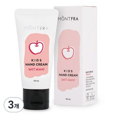 몽프라 시카버터 키즈 핸드크림 스윗메모리, 3개, 30ml