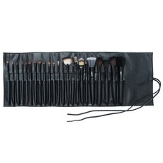 Galatea 葛拉蒂 鑽顏系列 長柄黑原木23支裝專業刷具組, 單色專業彩妝刷具套裝, 單色, 1組