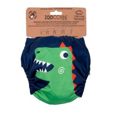 ZOOCCHiNi 可重複使用尿布褲 附有 2 個襯墊 適用於 3-16 公斤, 恐龍, 1件