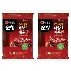 清淨園 糙米韓式太陽草辣椒醬 辣味版, 500g, 2個