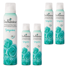 Enchanteur 艾詩 Gorgeous 體香噴霧 150ml, 5瓶