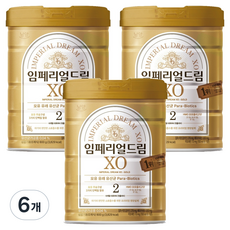 남양유업 임페리얼XO 분유 2단계, 800g, 6개