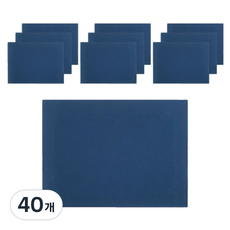 Daniel文具 Magic Fabric 美人魚紙 迷你獎狀夾 插入式 A5 橫式, 藍色(無字), 40個