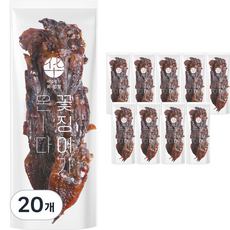 화접항 통다리 꽃징어가 온다 오징어다리, 20g, 20개