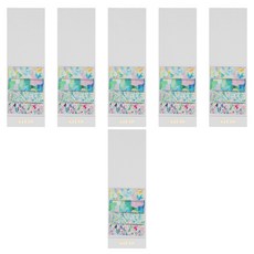 KING JIM KITTA 隨身攜帶和紙膠帶 限定款, 夏季 smanim設計款, 6包