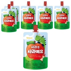 ibobomi 100%天然蘋果汁，韓國產蘋果，非濃縮還原，無添加，100ml, 6包