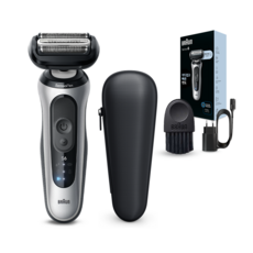 BRAUN 시리즈 6 전기면도기, 62-S1000s, 실버