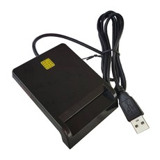 好米 晶片讀卡機 USB介面 15°傾斜設計 插拔不傷卡 BSMI認證, EZ-100P, 黑色, 1個