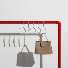 MAWA 衣物包包掛架, 白色, 5個