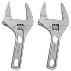 短版鋁合金衛浴扳手塑膠件專用68mm (2個) - 輕巧耐用，適用於狹小空間