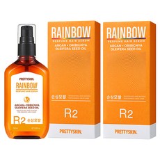 PRETTYSKIN. 彩虹香氛護髮精華 受損髮質適用, 2個, 100ml