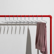 MAWA 防滑 KH1 單層褲架 衣架, 珍珠銀, 10個