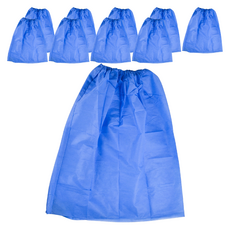 Inareum 一次性不織布浴袍 62 x 78 cm, 藍色, 10個