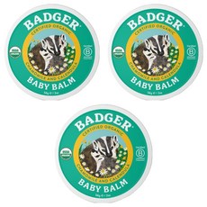 뱃저 베이비 밤 틴케이스, 56g, 3개