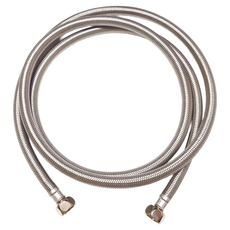 新多多小舖 四分管四分頭鋼絲軟管, 6尺, 1支