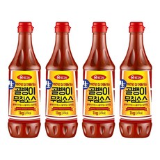 움트리 골뱅이무침소스, 1kg, 4개