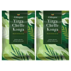 대구농산 에티오피아 예가체프 콩가 G2 생두, 500g, 2개