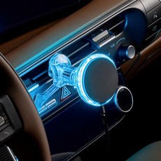 벤딕트 차량용 맥세이프 무선 충전 거치대 Qi2.2 25W 루나 파이온 클립패키지, 화이트, VDT-Q13W 화이트, VDT-Q13W