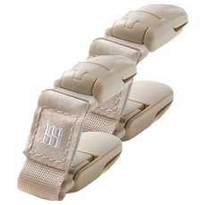 Simba 小獅王辛巴 蘊蜜萬用防掉雙頭夾 2個, 0個月以上, 杏茶, 1包