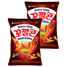 Kokkal Corn 玉米脆角 甜辣味, 67g, 2包