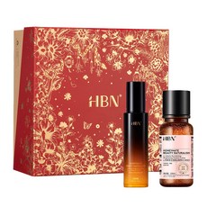 HBN α 熊果苷亮白水乳雙星禮盒 特證版發光水 150ml + 原白乳 90ml, 1套