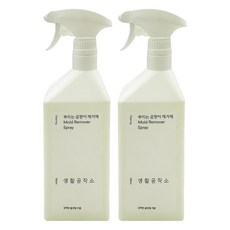 Saengong 生活工作所 噴式除霉劑 蘋果香, 750ml, 2個