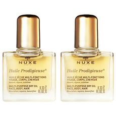 NUXE 巴黎歐樹 全效晶亮精華油 10ml - 臉部、身體、頭髮適用, 2瓶