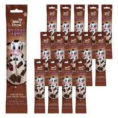 홈앤키즈 밀키스트로우, 15개, 6g, 5개입