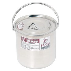 紅馬 巧滿1:1極厚提鍋 Set, 正304不鏽鋼 18cm, 1個, 不鏽鋼色