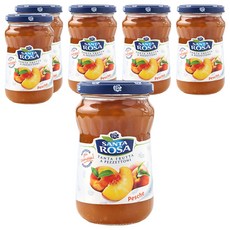 발소이아 산타로사 복숭아잼, 350g, 6개