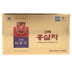 뿌리방 고려 홍삼차, 3g, 100개입, 1개