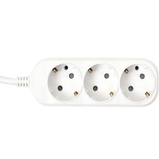 五星精密 一般接地延長線 電線型 3孔, 3m, 單一顏色, 1個