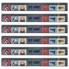 收納王妃 15公分溝引尺 6入組, 間諜家家酒, 1組