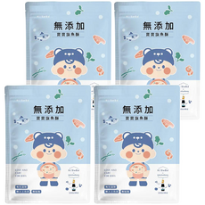 HIBEBE 無添加寶寶魚肉鬆 10個月以上, 120g, 4包