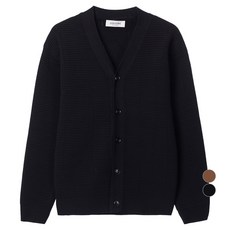 MIND BRIDGE 男款COUTURE鉤針半寬鬆開襟衫 MYCD6170