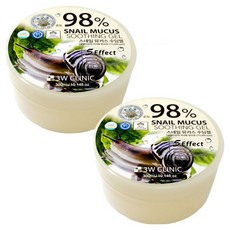 3W클리닉 스네일 뮤커스 수딩젤, 2개, 300ml