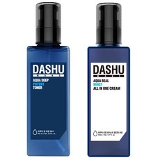 DASHU 男士深層活力化妝水 153ml + 男士水潤保濕多效合一乳霜 153ml, 1套