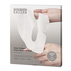 SUNGBOON EDITOR 深層膠原蛋白強效提升面膜 37g, 1件, 4個