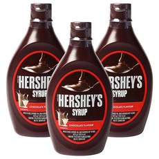 허쉬 초코 시럽, 623g, 3개