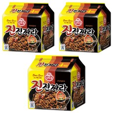 OTTOGI 不倒翁 金炸醬炒碼麵 135g, 12包