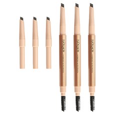 ISA KNOX 伊莎諾絲 自動眉筆 0.2g + 補充蕊 0.2g, 02號, 3個