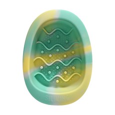 Siliking 雞蛋球慢食碗, 1個, 萊姆檸檬